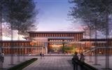 我院一期擴建項目大學(xué)生活動中心、2棟學(xué)生公寓樓建設(shè)完成主體封頂
