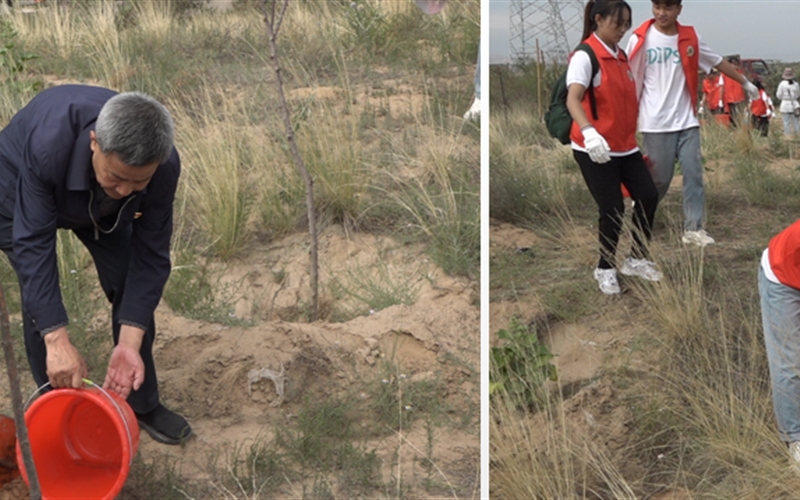 武威職業(yè)學(xué)院 “綠水青山就是金山銀山”實(shí)踐基地和 “集中力量辦大事 社會(huì)主義制度優(yōu)越性”教育基地揭牌儀式隆重舉行